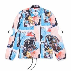 Jean Michel-Basquiat Button Up Long Sleeve